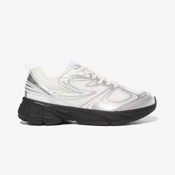 Fila [9 9 Выпуск] Fila Interrun Silver 1rm02699g 063 Grey White White/230