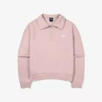 FILA Brushed Basic Half Zip Up Sweatshirt FS2POG4151FDTP