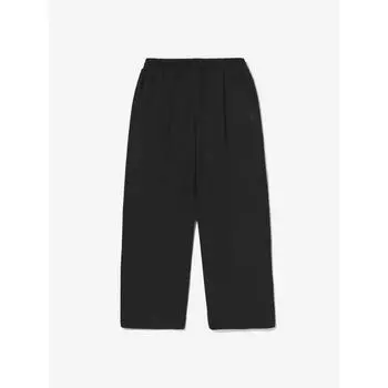 Fila Brushed Small Logo Wide Pants BLACK/085