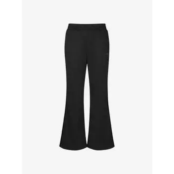 Fila Brushed Velvet Point Bootcut Training Pants BLACK/W80