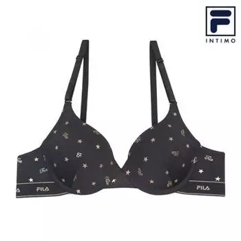 Fila Бюстгальтер с принтом Kismi Star Fi4bac6660f Blk 75C