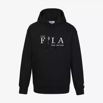 Fila Casa Fila Hoodie Fs2pog3391x Blk BLACK/090