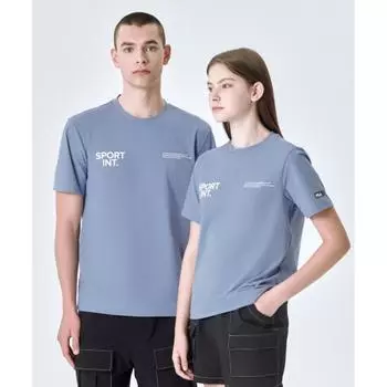 Fila [cold Wave] Graphic PrinT Cool Feeling T shirT Fs2rsg2190xpbl PURPLEBLUE/105