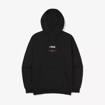 Fila Color Block Logo Hoodie Fs2pog3112x Blk BLACK/090