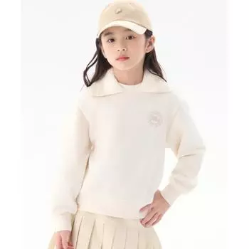 Fila Детская полосатая толстовка с вырезом на шее Fk2pog4403fapk SANDPINK/120