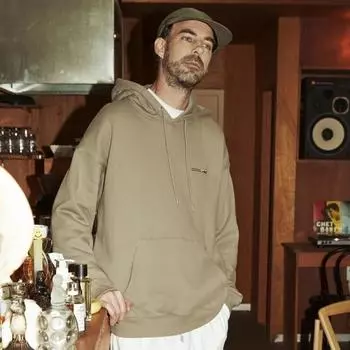 Fila Fila Nano Logo Brushed Hoodie Fe2poe5101x Lbr LIGHT BROWN/090