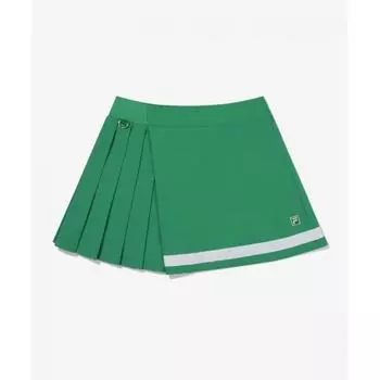 Fila Fila Полу-полу-плиссированная юбка Fs2skg2362flgr LIGHTGREEN/070