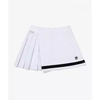 Fila Fila Полу-полу-плиссированная юбка Fs2skg2362fwhi WHITE/070