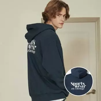 Fila Fila Sports Hoodie Fe2pod5101x Nay NAVY/090