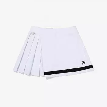 Fila Functional Half Half Pleated Skirt Fs2skg2362f Whi WHITE/070