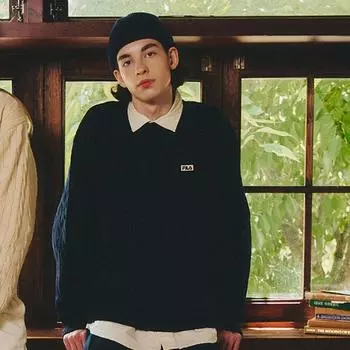 Fila Heritage Cable Knit Pullover Fe2ste6101x Ina INK NAVY/090