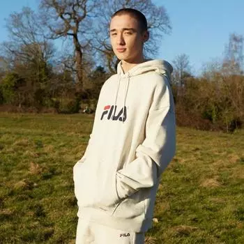 Fila Heritage Линейный капюшон Fe2poe5112x Otl OATMEAL/105
