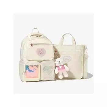 [fila Kids] [24 года, новый] набор рюкзаков Heartwinkle Fk3beg1001f Vaa q0zFk3beg1001fVaa vanilla/000