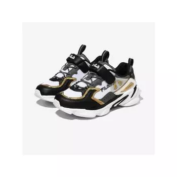 [fila Kids] Детские Skipper Metal Kd 3rm01737e 013 Q0z3rm01737e013 BLACKBLACKWHITE/170