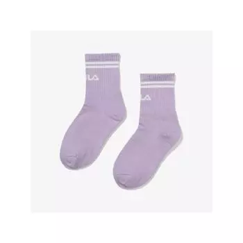 [fila Kids] Длинные носки с линейным логотипом Fk3scg1011x Lvd q0zFk3scg1011xLvd LAVENDE/150