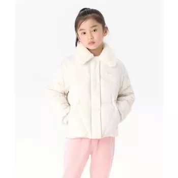 Fila Kids Eri съемный легкий пуховик для девочек Fk2djg4402fecr ECRU/110