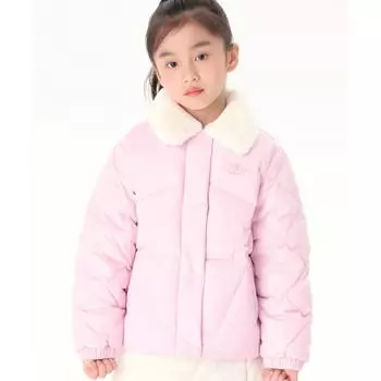 Fila Kids Eri съемный легкий пуховик для девочек Fk2djg4402fpwp POWDERPINK/110