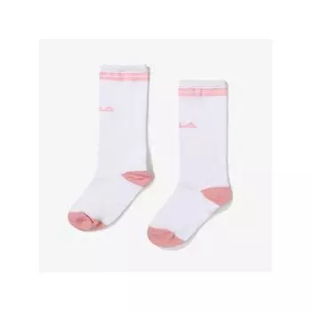 [Fila Kids] Fila Knee Socks Fk3scf6376x Whi q0zFk3scf6376xWhi WHITE/180