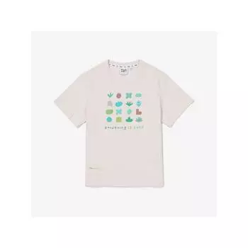[Fila Kids] Футболка Fila X Sugin Happy fk2rsf2s03X Bow q0zfk2rsf2s03XBow Biellaoffwhite/100