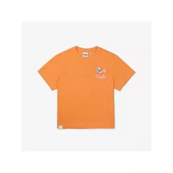 [fila Kids] Футболка Summer Play Incision Fk2rsf2g02x Lor q0zFk2rsf2g02xLor LIGHTORANGE/110