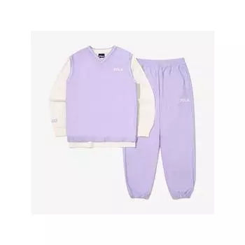 [fila Kids] Комплект из 3-х тканых жилетов, верх и низ Fk2fsg3101x Plv q0zFk2fsg3101xPlv PALELAVENDER/100
