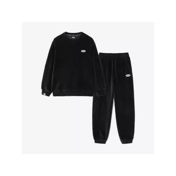 [fila Kids] Комплект из велюрового ребристого верха и низа Fk2fsg4103x Sbk q0zFk2fsg4103xSbk SHINYBLACK/100