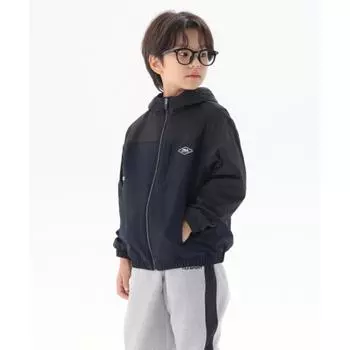 Fila Kids Pf Woven Warm Up Track Zip Up Fk2wtg4301mblk BLACK/130