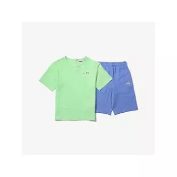 Fila Kids Pleated Boys Set Fk2fsf2301m Lgn LIMEGREEN/110