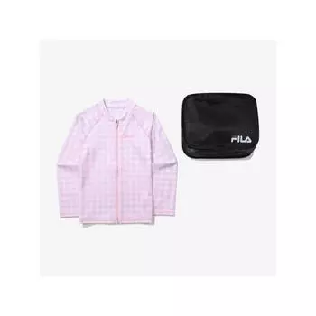 [fila Kids] Проверьте Zip Up Rash Guard Fk2rtf2a03f Epk q0zFk2rtf2a03fEpk PALEPINK/155