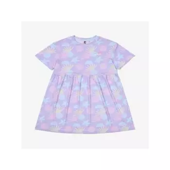 [fila Kids] Water Play Pattern Dress Fk2opf2w02f Lvd q0zFk2opf2w02fLvd LAVENDE/100