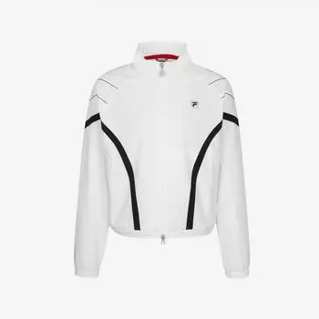 Fila [носит Хан Со Хи] Теннисный изогнутый ветровой щиток Fs2jkg3351f Owh OFF WHITE/W85