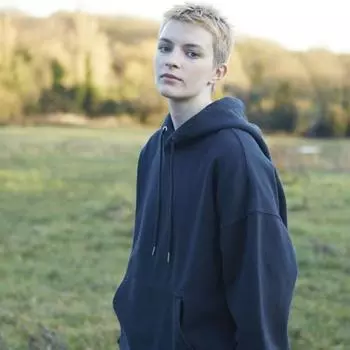 Fila Pigment Dyed Brushed Hood Fe2poe5108x Nay NAVY/090