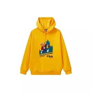 Fila Sport Пуловер с капюшоном для мужчин Желтый F51M118259F-YE