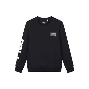 Fila Спортивный пуловер с логотипом и принтом, мужские топы Legion-Blue F11M149208F-NV
