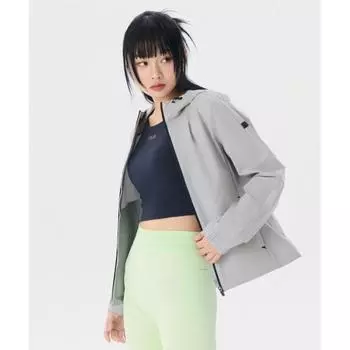 Fila Stretch Woven Hooded Windbreaker Fs2jkg3201ulgy LIGHTGREY/095