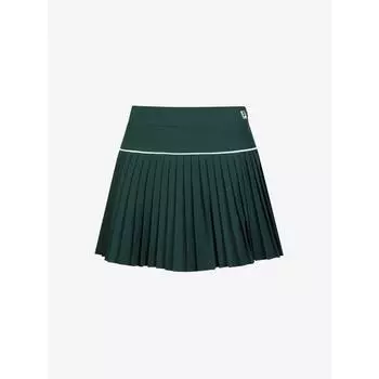 Fila Tennis Pleated Skirt DARK GREEN/W70