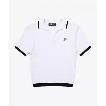 FILA Теннисная клетка с коротким рукавом Karati FS2TSG2371FWHI WHITE/090