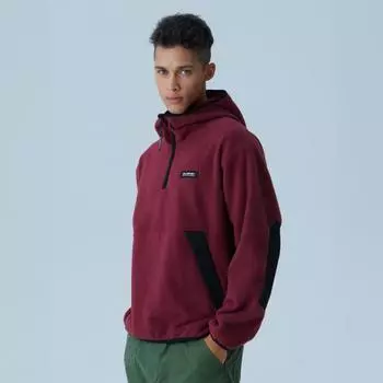 Fila Толстовка с капюшоном из флиса на молнии Fs2pof4132x Dpm DEEP MAROON/095