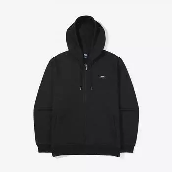 Fila Brushed Basic Hoodie Zip Up Fs2ftg4101u Blk BLACK/095