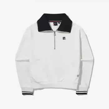 Fila Толстовка с застежкой-молнией для тенниса Fs2pog3361f Owh OFF WHITE/W90