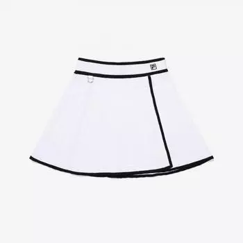 Fila Knit Pleated Skirt Fs2skg2371f Whi WHITE/075