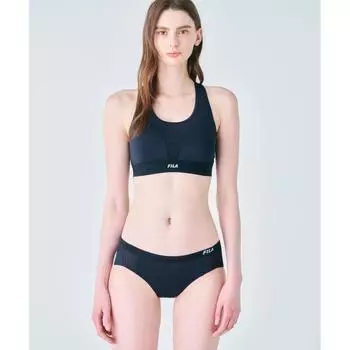 Fila Underwear Active Punching Light Support Bra Top Fi4itf1043fblk BLACK/090