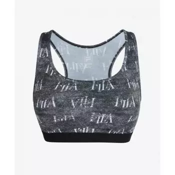 Fila Underwear Mono Pattern Bra Top Fi4itg3444fdle DARKMELANGE/090