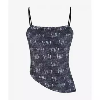 Fila Underwear Mono Pattern Nashi Top Fi4itg3051fdle DARKMELANGE/090