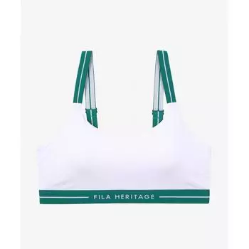 Fila Underwear Outfit Young Tennis Strap Point Bra Top Fi4itf6441fwhi WHITE/090