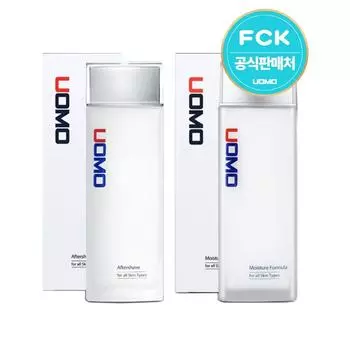 Fila Uomo Skin + Lotion 1 Set After Shave Moisture Formula, 2 шт., 150 мл