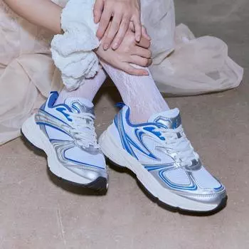 Fila [worn By Han So Hee] Fila Interrun 1rm02699g 150 White Blue White/230