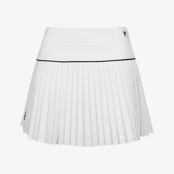 Fila [worn By Han So Hee] Tennis Pleated Skirt Fs2skg3351f Owh OFF WHITE/W70