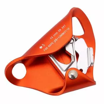 Filfeel Chest Ascender Climbing Climbing Ascender Riser Portable Rock Climbing Rope Diameter 8mm to for Camping Orange Tool, Ascender, Ascender, 13mm,