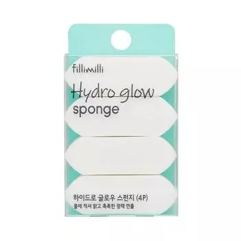 Filimili Hydro Glow Губка (4P) Hydroglow Sponge (4P)